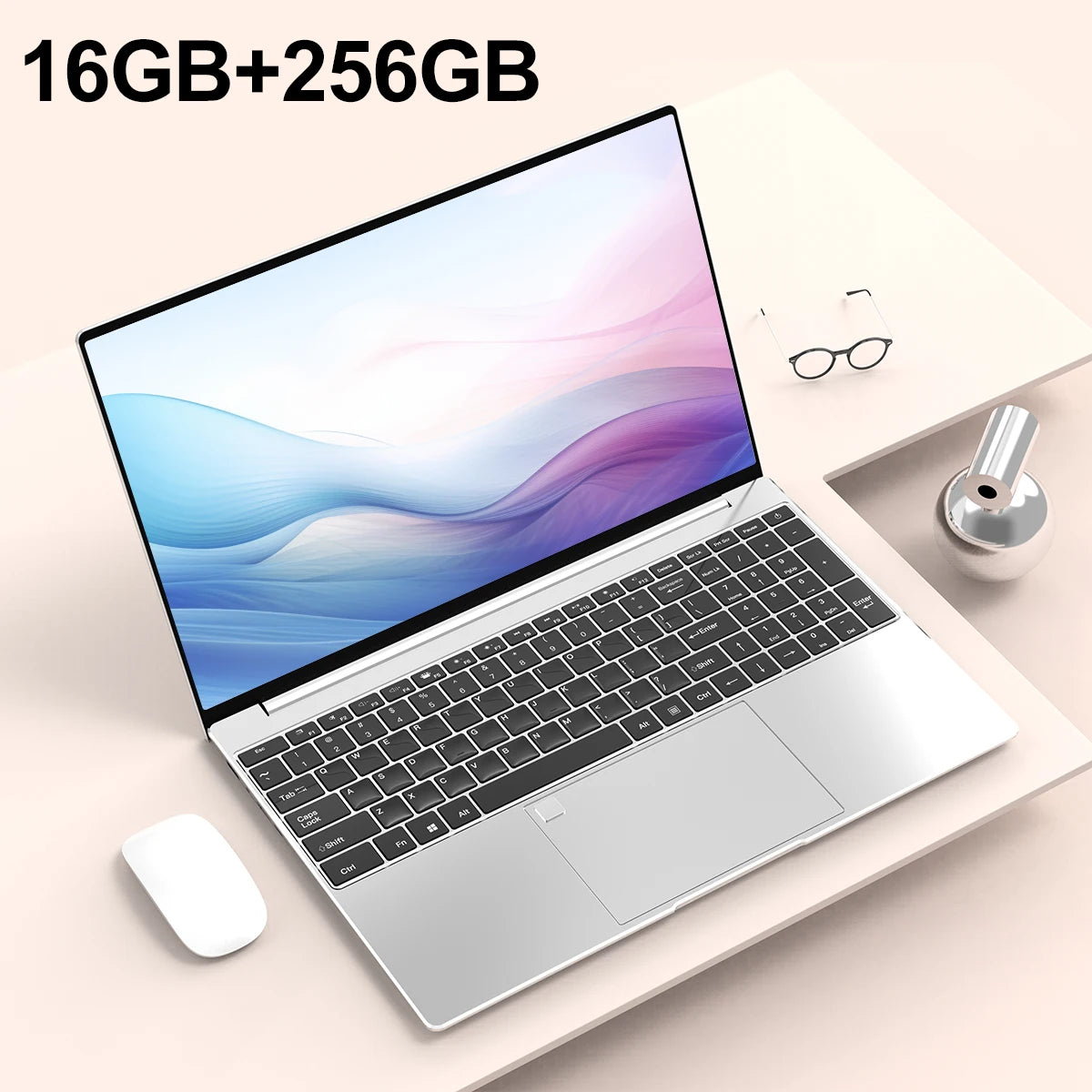 15.6-inch Laptop Windows 11 32GB RAM DDR4 2TB SSD Intel N5095 Full HD Office PC with Backlight Fingerprint Laptop Macbook Air