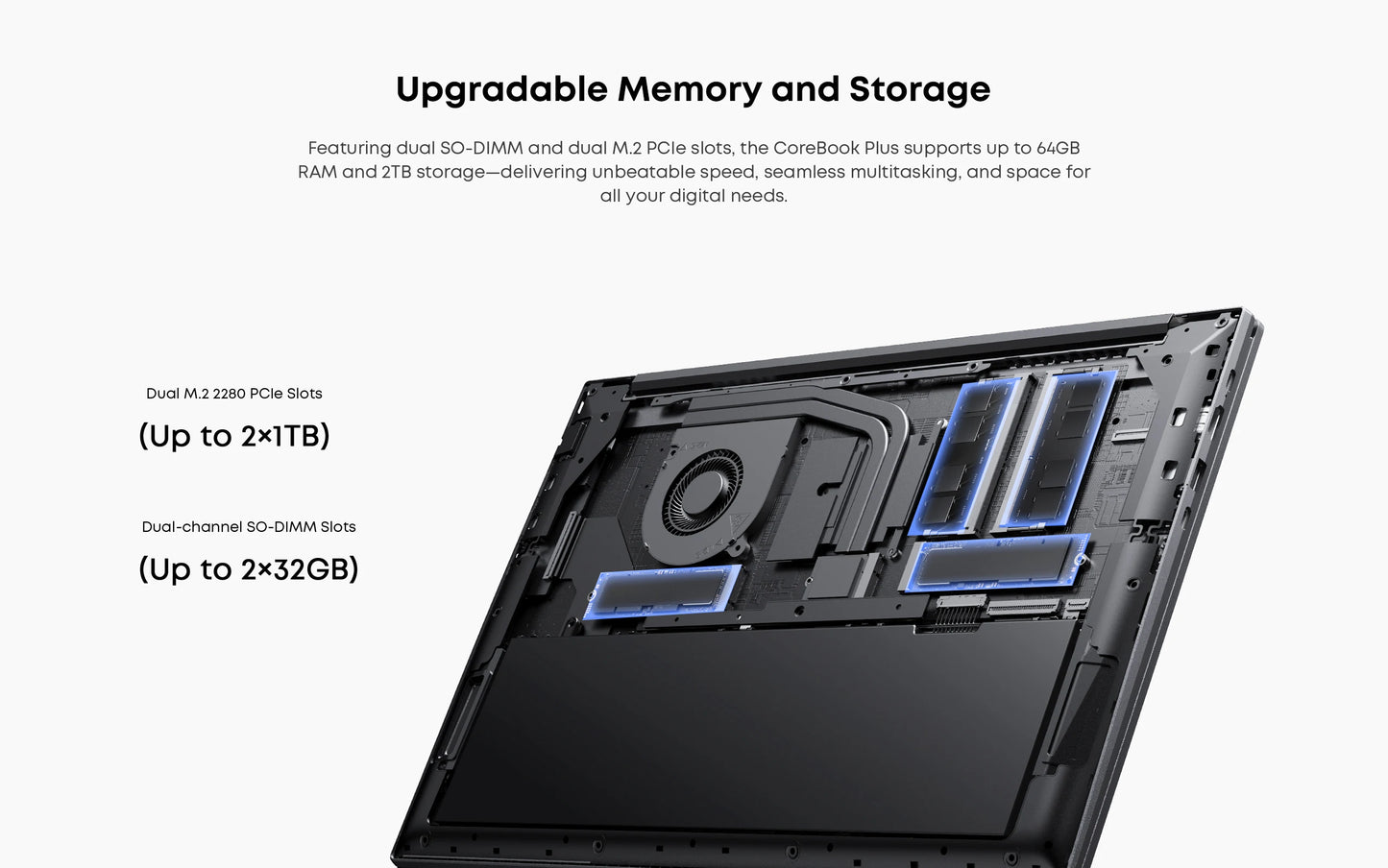 CHUWI CoreBook Plus Laptop 16inch FHD Screen R5-7430U 6 Cores Gaming Laptop 16GB RAM 512GB SSD Metal Body Notebook With Cooler