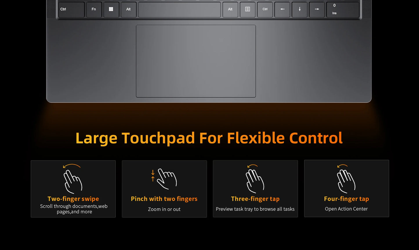 BMAX Laptop X17 Pro 15.6" Full HD 32GB RAM 1TB SSD AMD Ryzen 7 7730U Windows 11 Gaming And Business BT WiFi Type-C Notebook