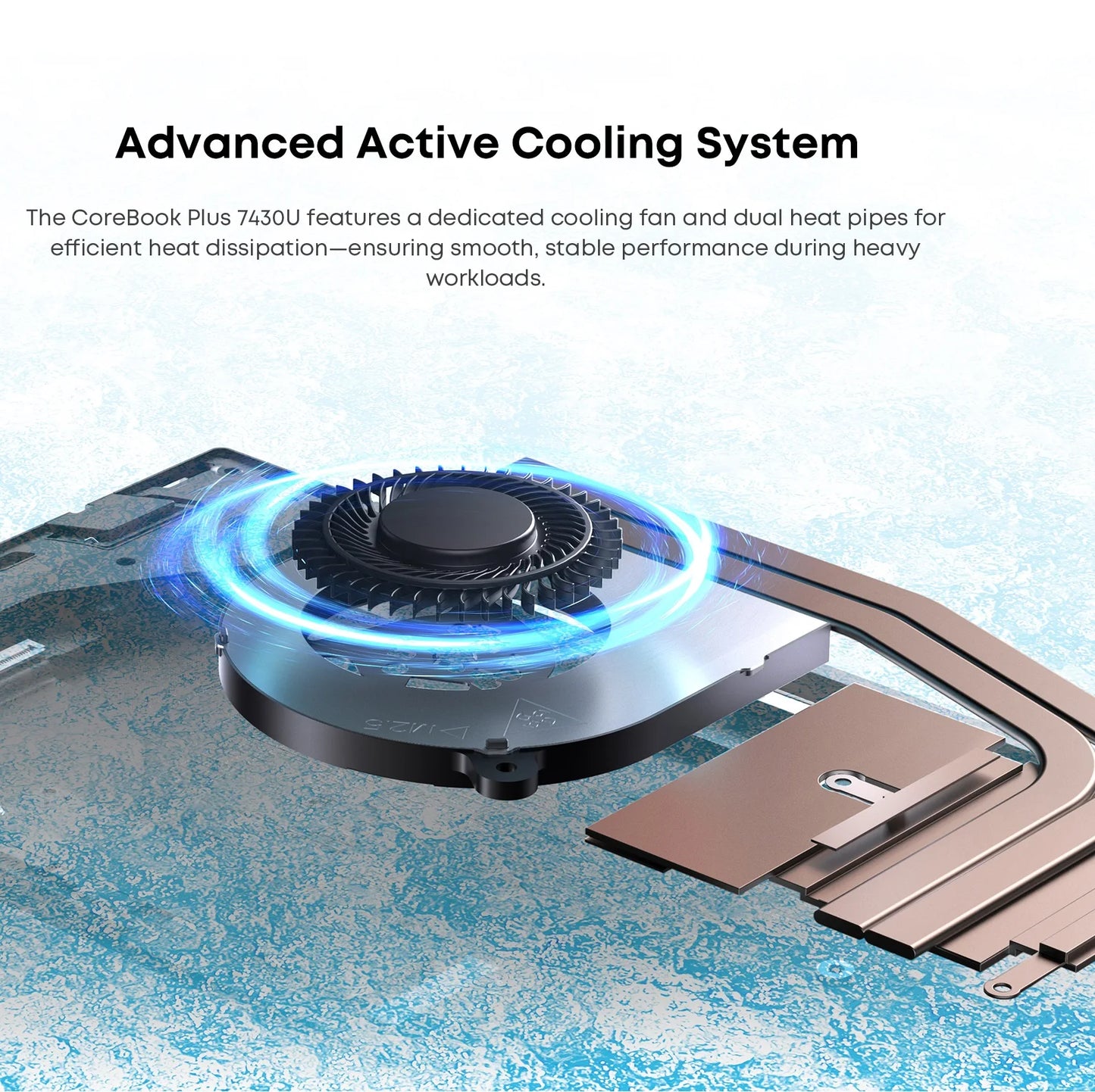 CHUWI CoreBook Plus Laptop 16inch FHD Screen R5-7430U 6 Cores Gaming Laptop 16GB RAM 512GB SSD Metal Body Notebook With Cooler