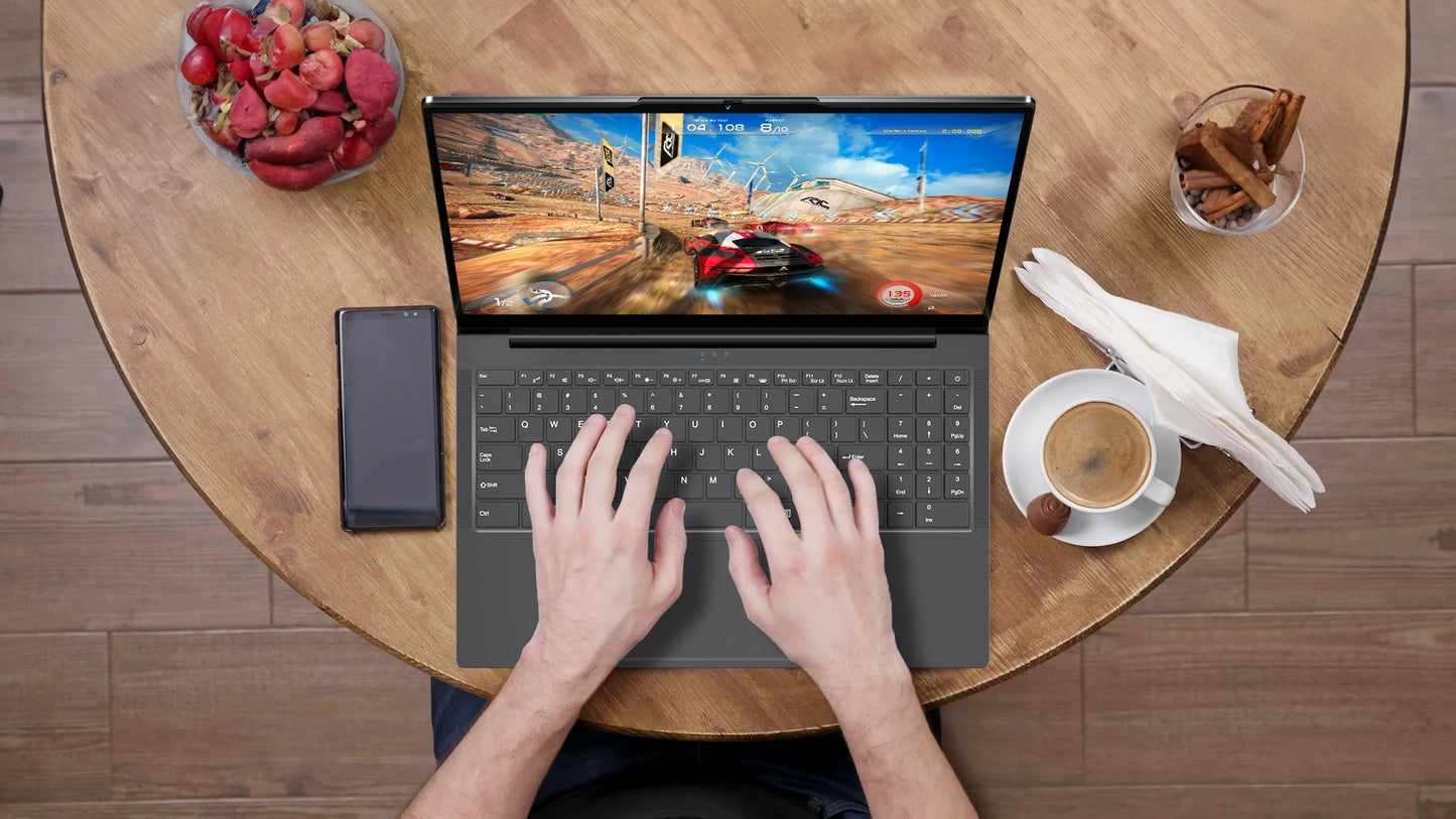 BMAX Laptop X17 Pro 15.6" Full HD 32GB RAM 1TB SSD AMD Ryzen 7 7730U Windows 11 Gaming And Business BT WiFi Type-C Notebook