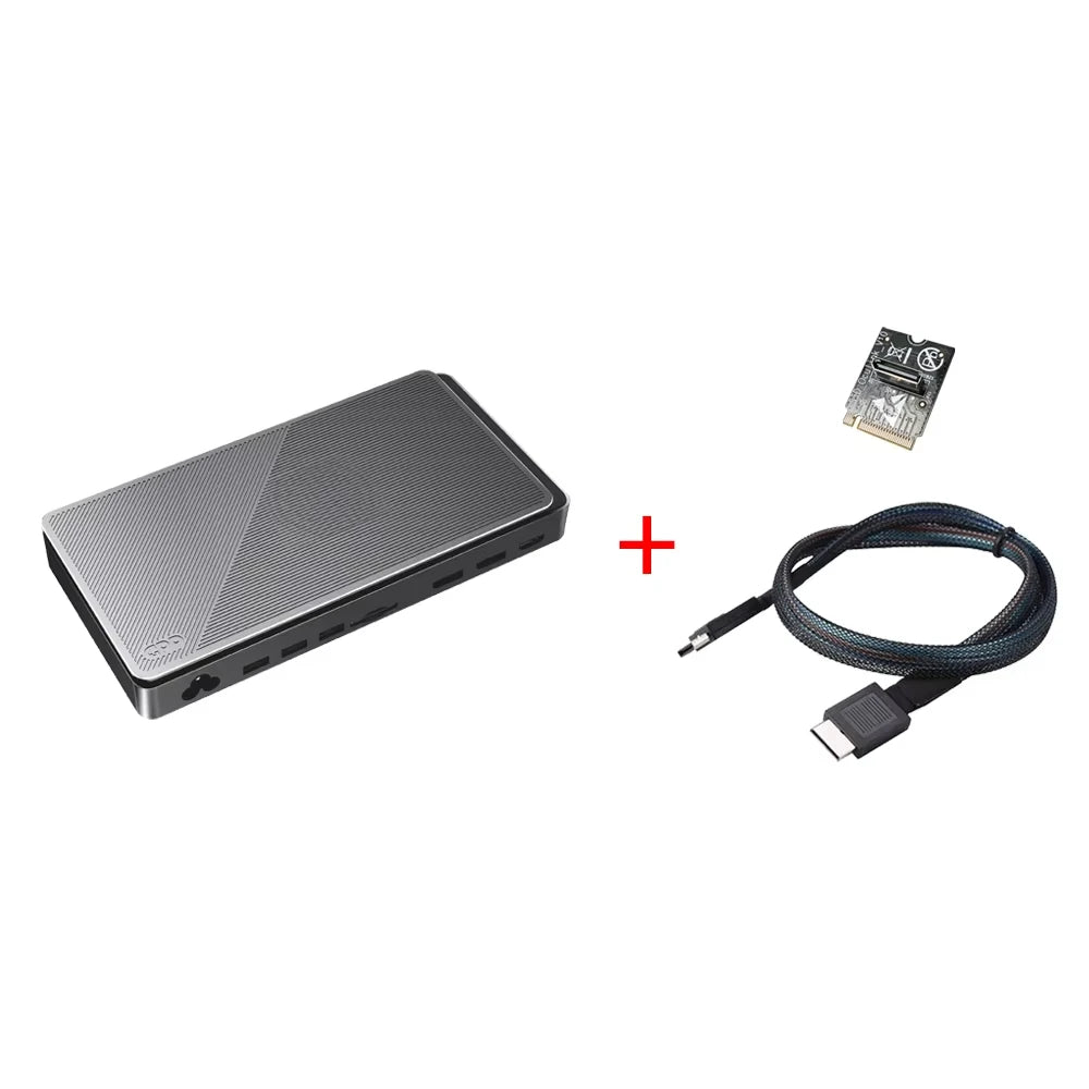 2025 Latest GPD G1 Graphics Card Expansion Dock USB 3.2 Type A SD 4.0 HDMI Compatible SD 4.0 Card Reader DisplayPort 1.4a