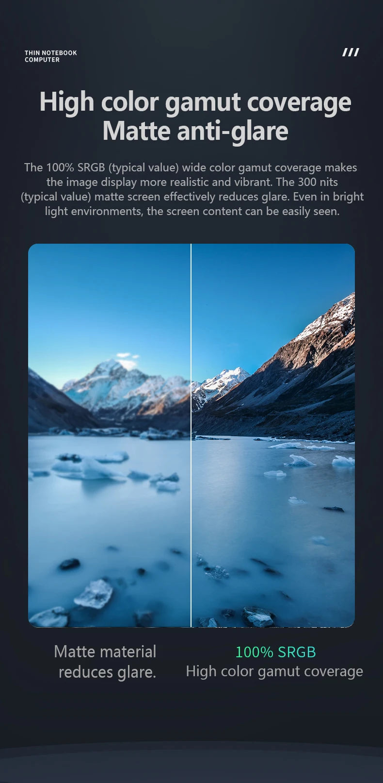 YSJMNPC New AMD Ryzen™ 5 7430U 16 Inch Gaming Laptop IPS Screen 2*DDR4 MAX 64GB 2*SSD 2TB Windows11 Fingerprint Notebook WI-FI