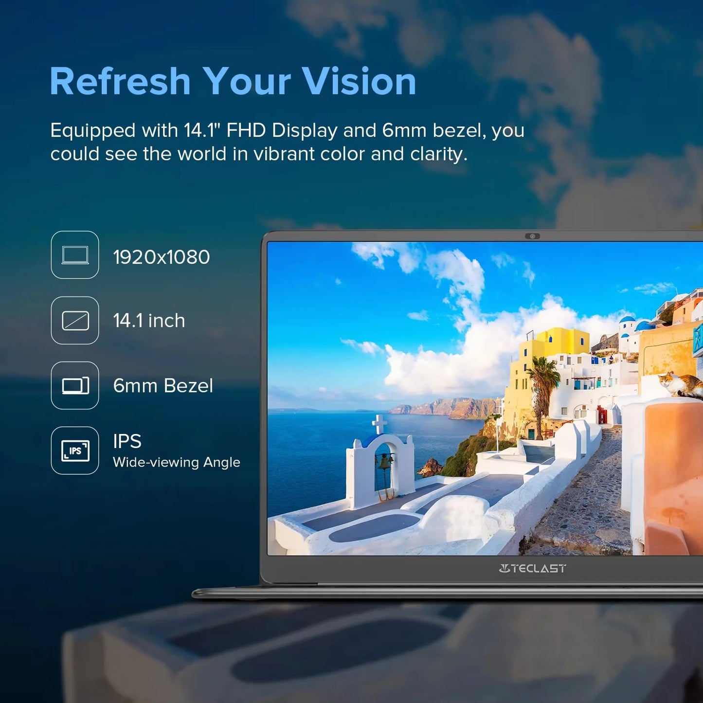 Teclast F7 Plus 3 Laptop, 14.1 Inches, 8Th Gen. Gemini Lake Celeron Cpu, 8Gb Ram, 256Gb Ssd, 1920 X 1080 Ips