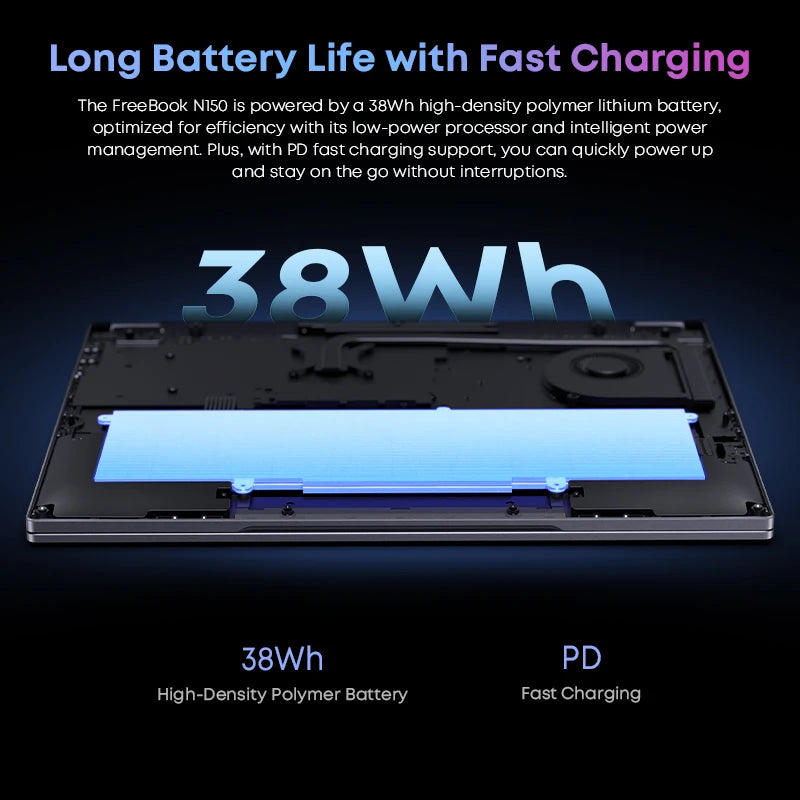 CHUWI FreeBook Laptop Intel N150 Quad Core 16GB LPDDR5 512G SSD Tablet PC 13.5 Inch FHD Touch Screen Windows 11 WIFI6 Desktop